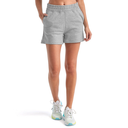 Second Chances Women's Jogger Short - heather gray