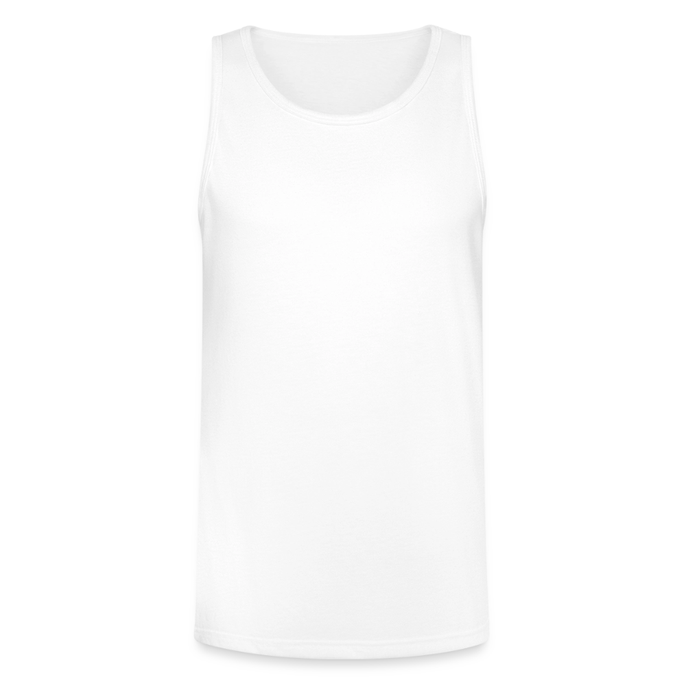 Wear Intention Unisex Tri-Blend Organic Tank - white