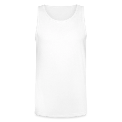 Wear Intention Unisex Tri-Blend Organic Tank - white