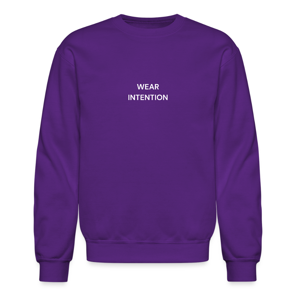 Wear Intention Unisex Crewneck Sweatshirt - purple