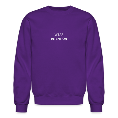 Wear Intention Unisex Crewneck Sweatshirt - purple