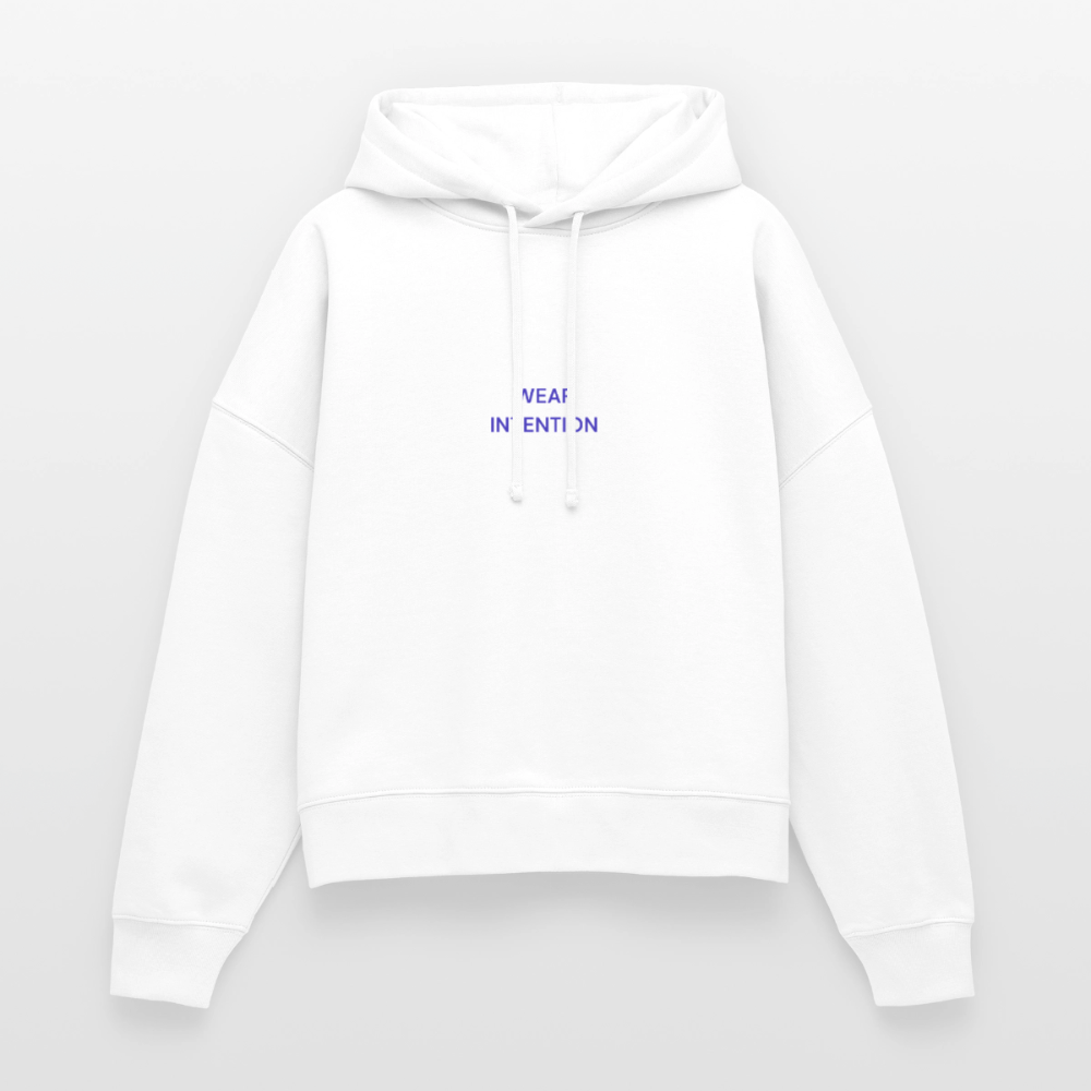 Wear Intention Stanley/Stella Nora Women's Organic Hoodie - white