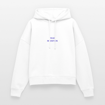 Wear Intention Stanley/Stella Nora Women's Organic Hoodie - white