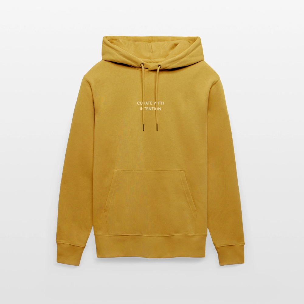 Curate with Intention Heavyweight Unisex Hoodie Cruiser - ochre