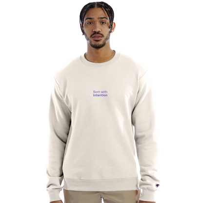 Born With Intention Crewneck Sweatshirt - Sand