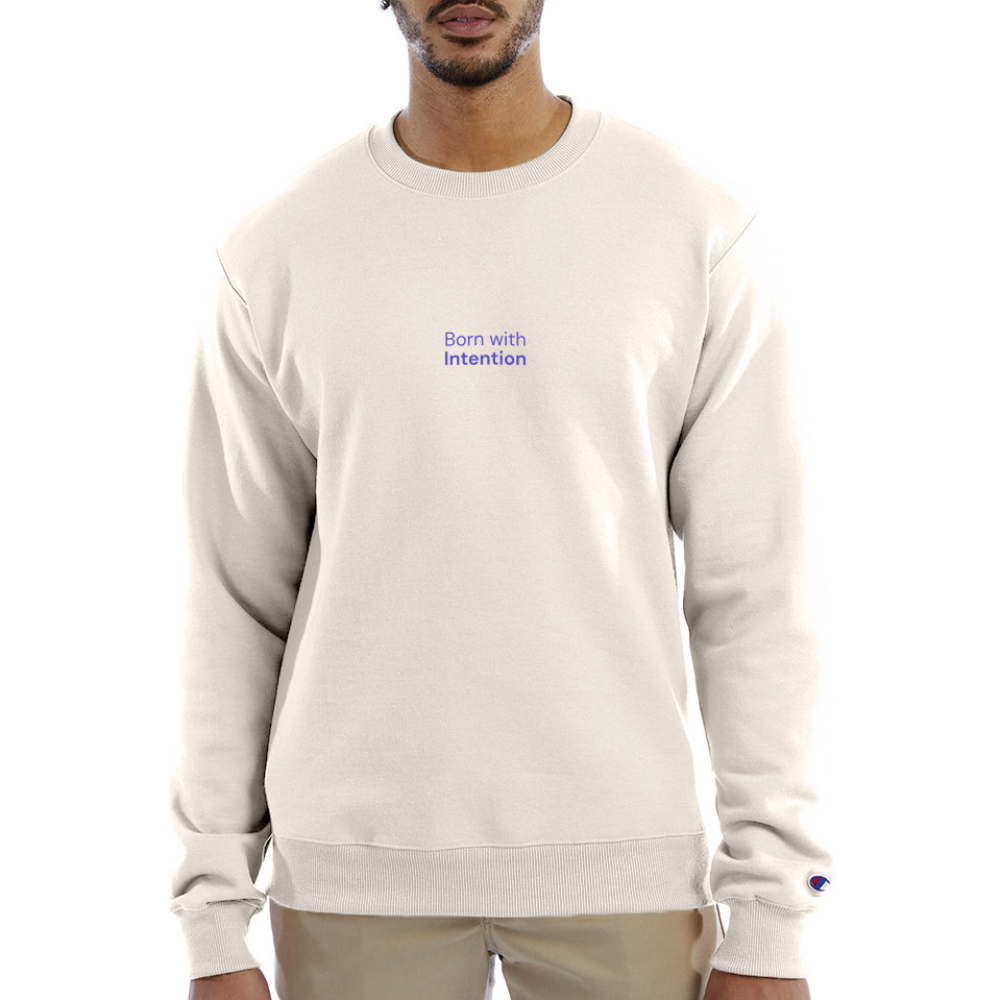 Born With Intention Crewneck Sweatshirt - Sand