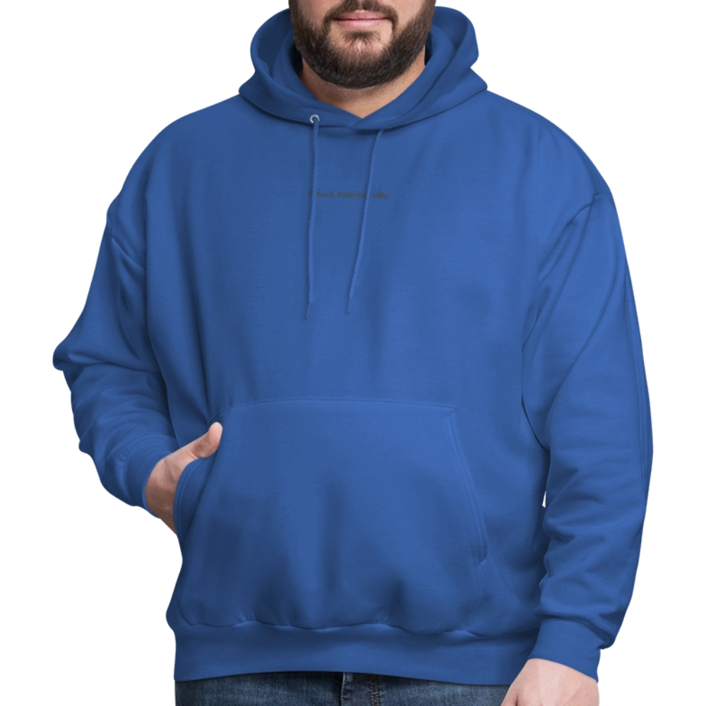 Future Intentionally Unisex Eco Hoodie - royal blue