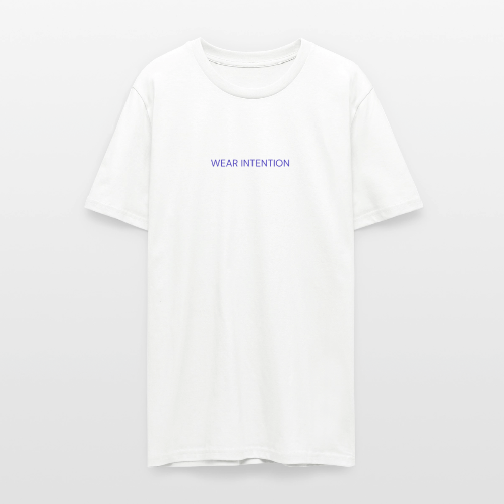 Wear Intention Unisex Organic Cotton Tee - white