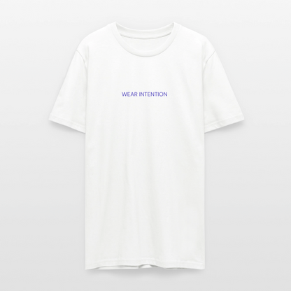 Wear Intention Unisex Organic Cotton Tee - white