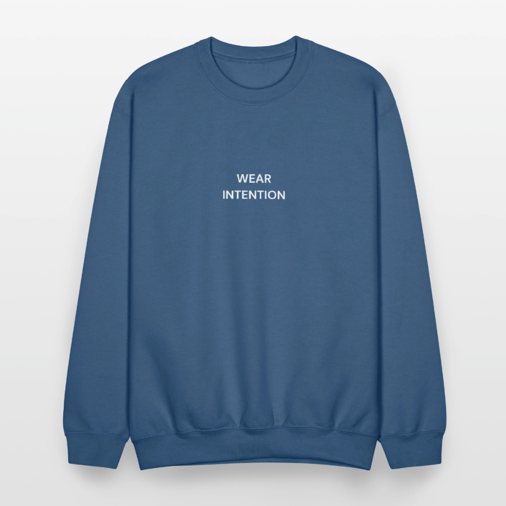 Wear Intention Unisex Crewneck Sweatshirt - indigo blue