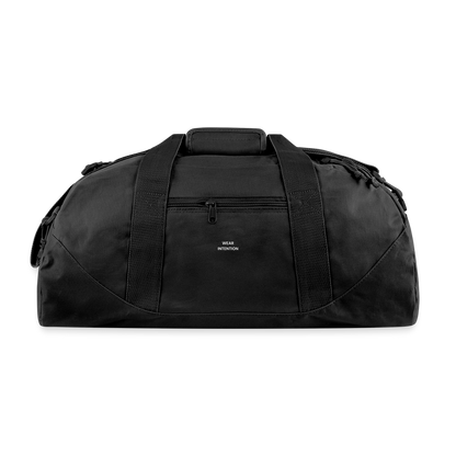 Wear Intention Recycled Duffel Bag - black
