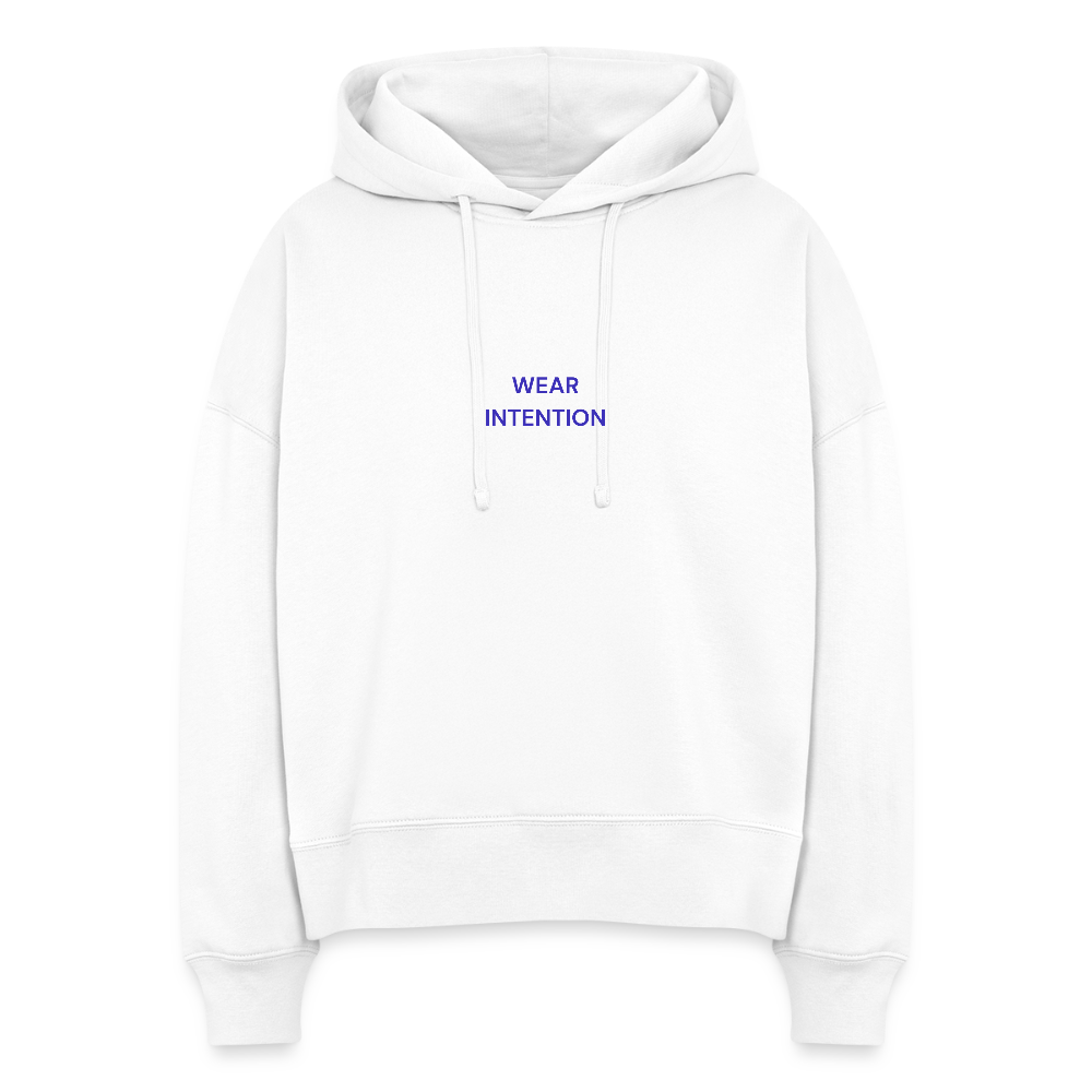Wear Intention Stanley/Stella Nora Women's Organic Hoodie - white
