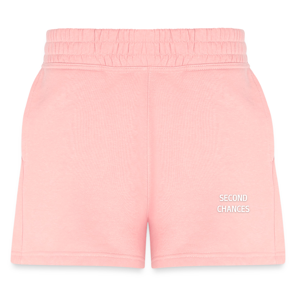 Second Chances Women's Jogger Short - light pink
