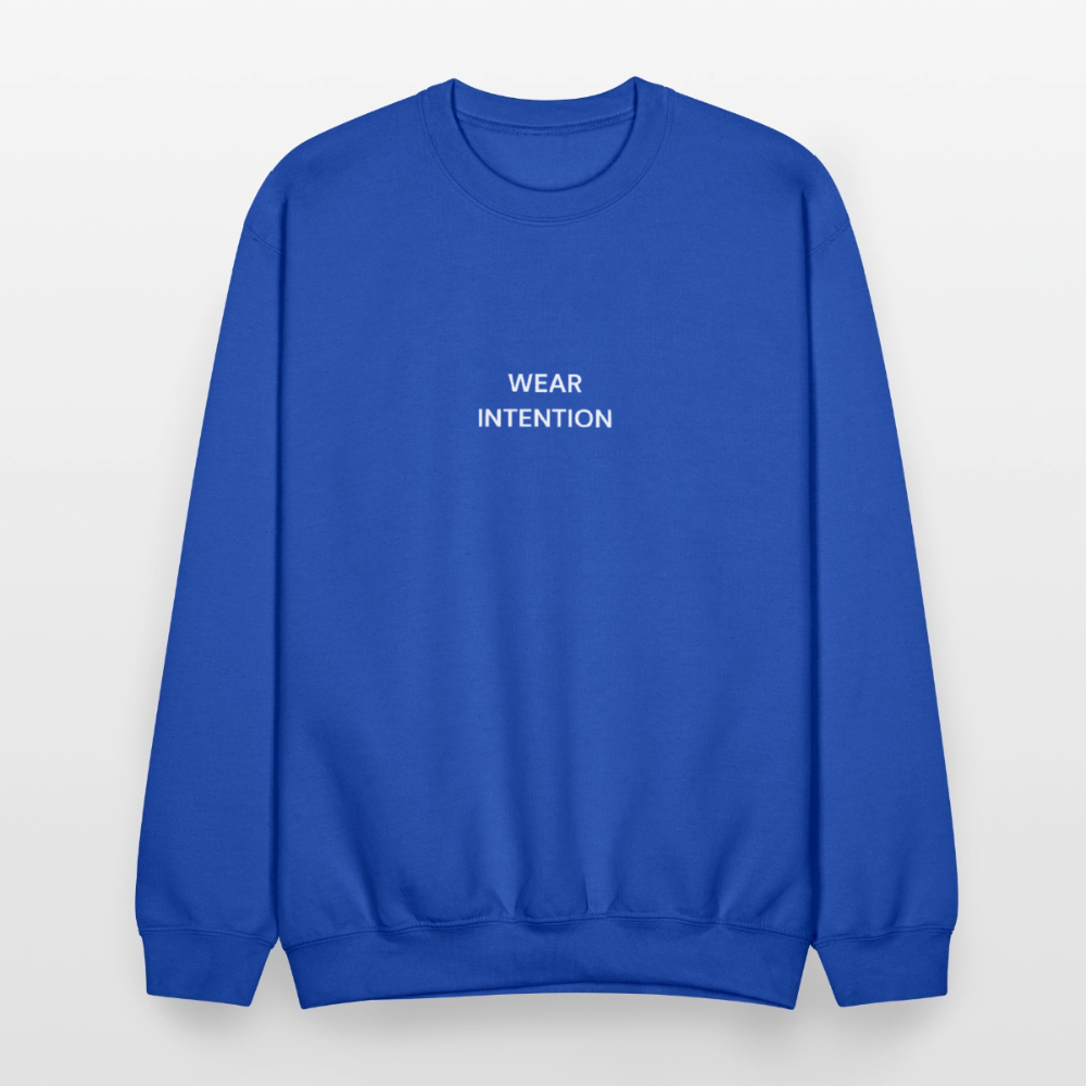 Wear Intention Unisex Crewneck Sweatshirt - royal blue
