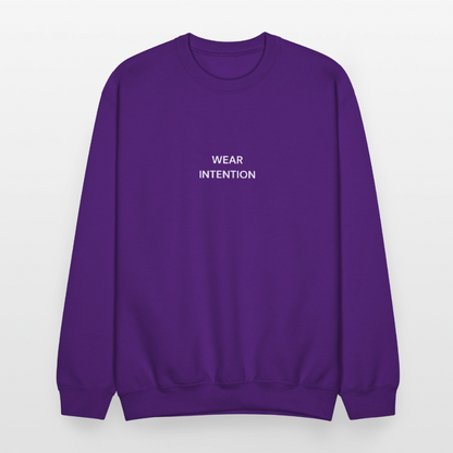 Wear Intention Unisex Crewneck Sweatshirt - purple