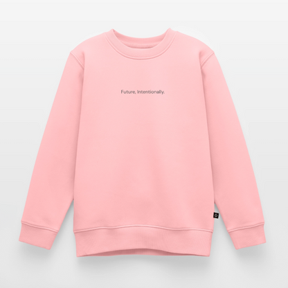 Future Intentionally Kids’ Premium Organic Sweatshirt - rose