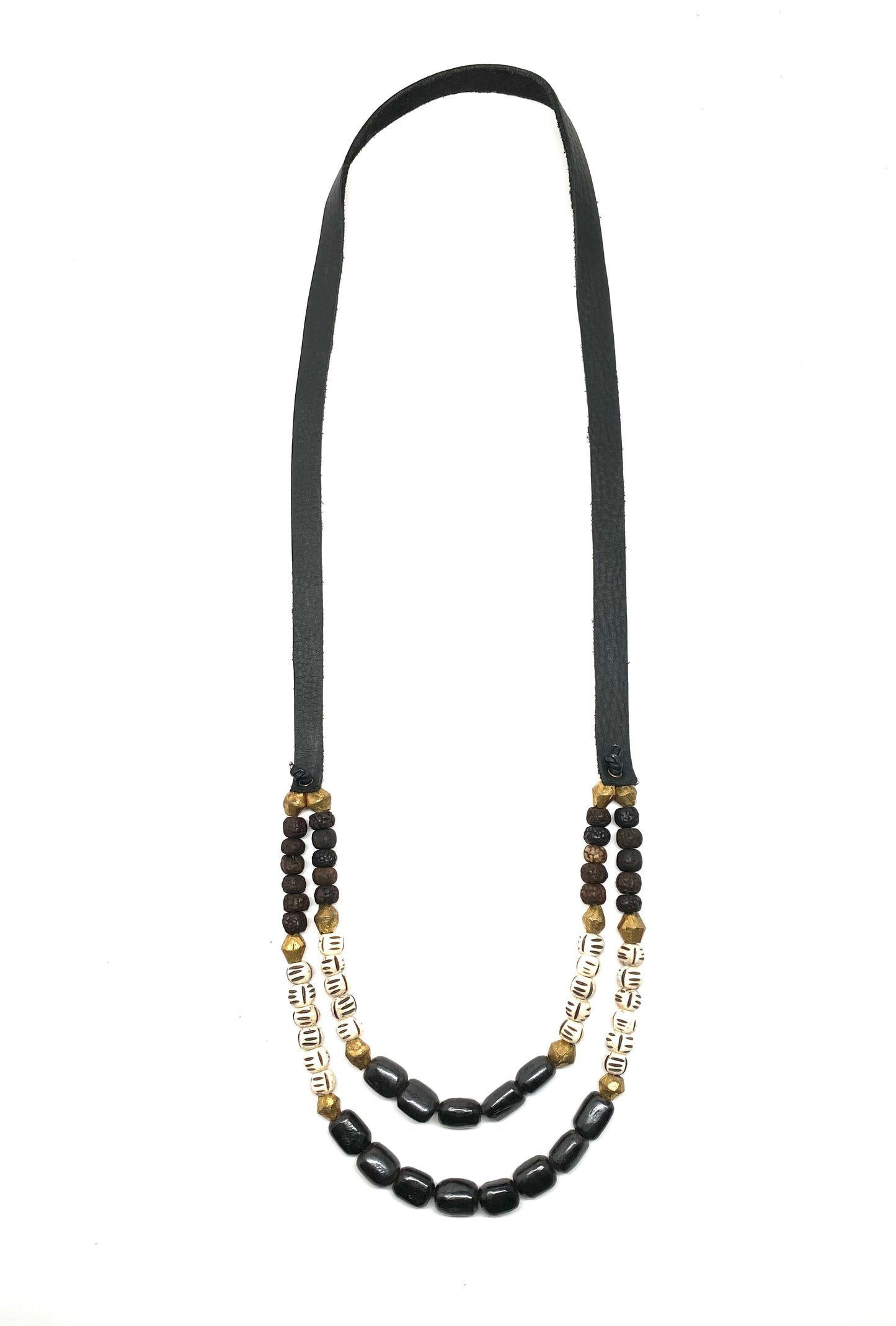 2 Strand Necklace • Batik