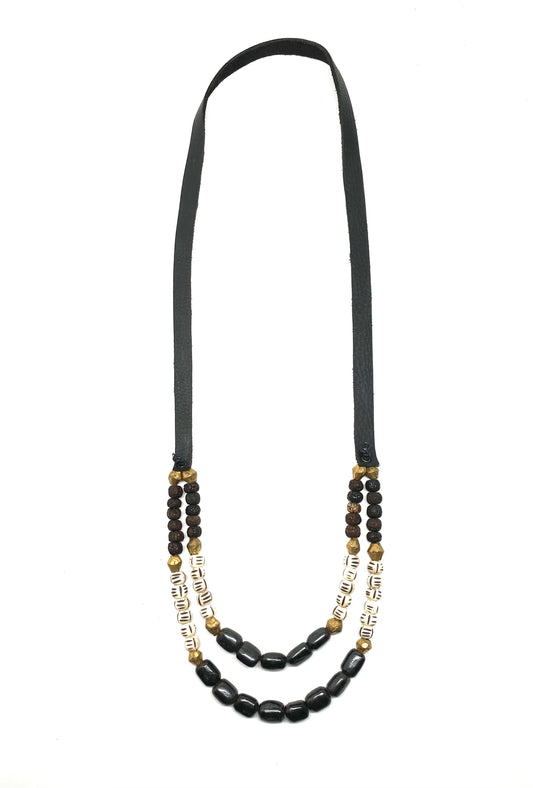 2 Strand Necklace • Batik