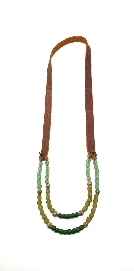 2 Strand Necklace • Clover