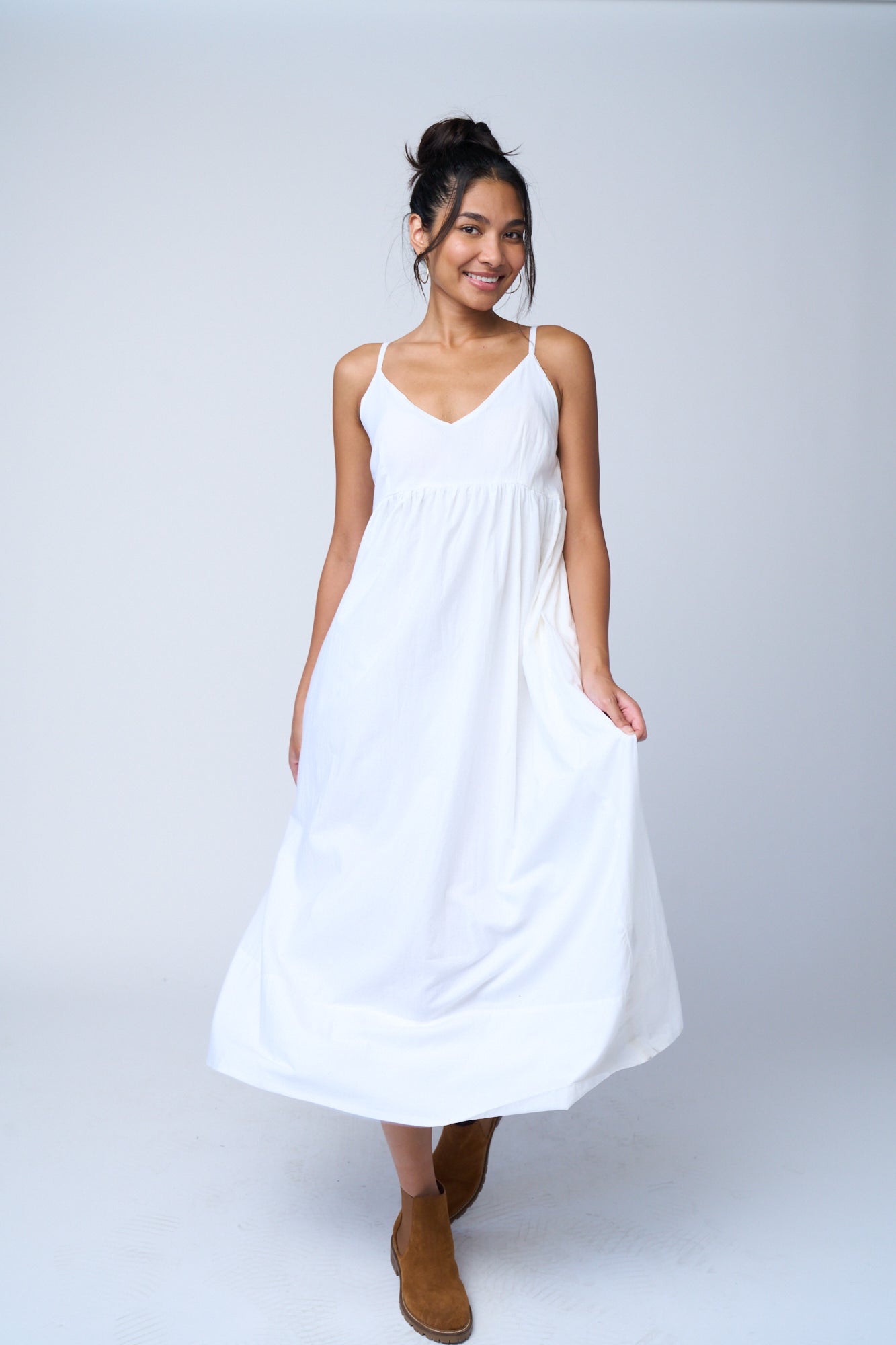 Vestido Hamptons - Blanco Natural