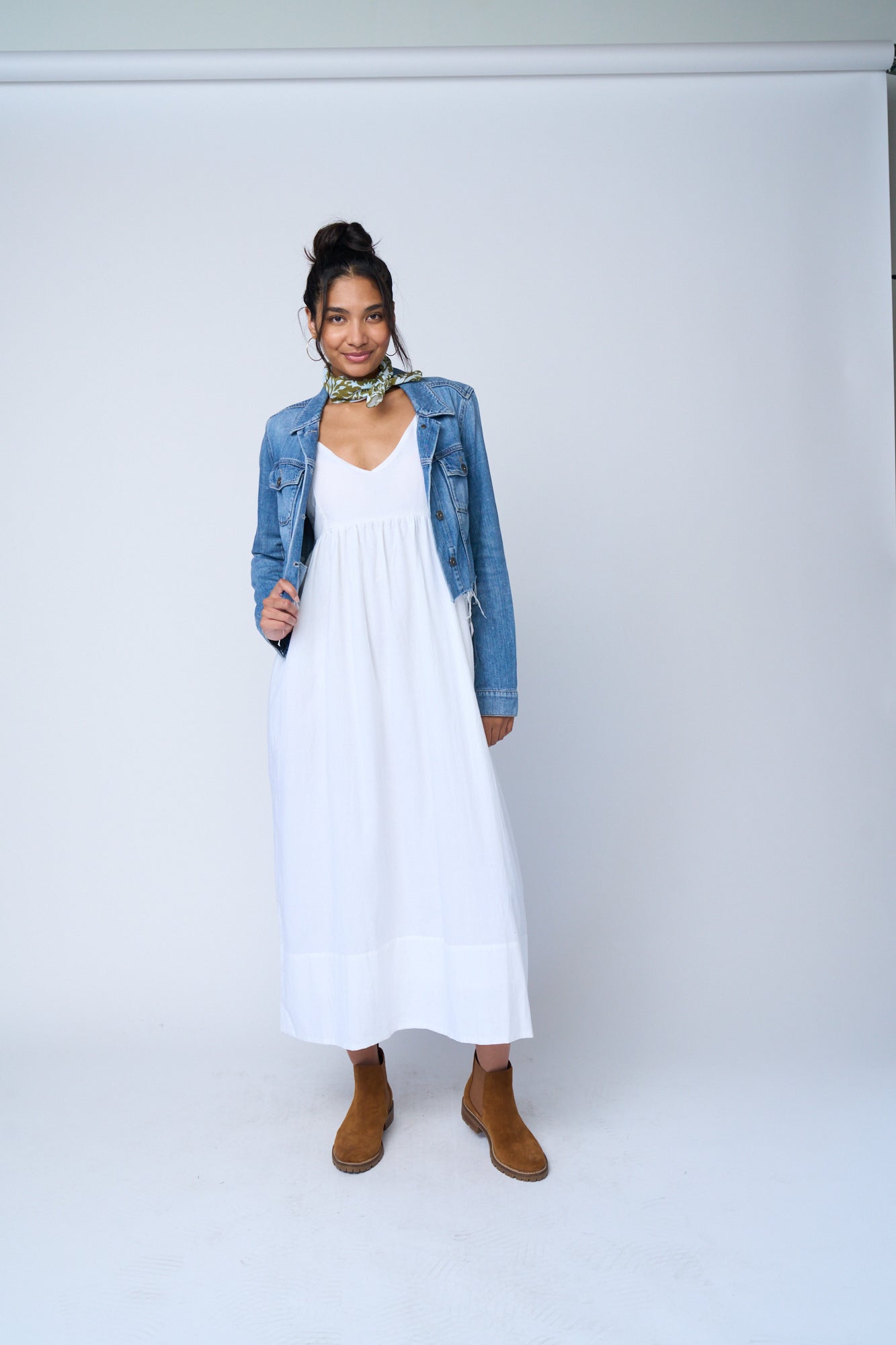 Vestido Hamptons - Blanco Natural