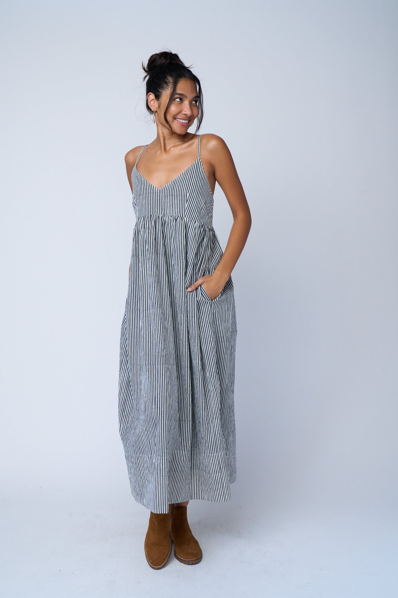 Vestido Hamptons - Ropa de hombre a rayas negras