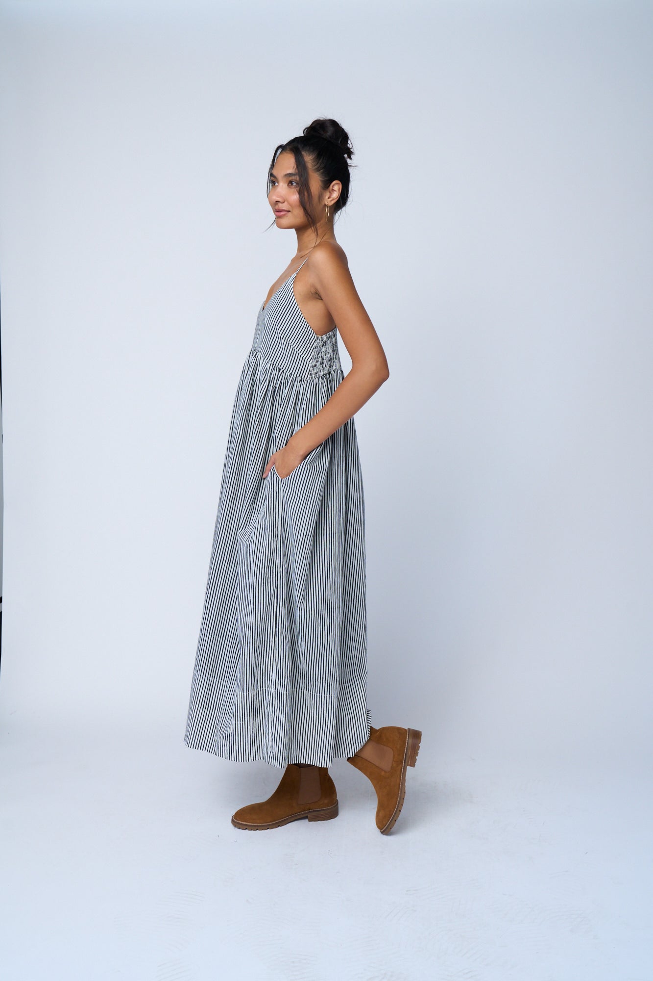 Vestido Hamptons - Ropa de hombre a rayas negras