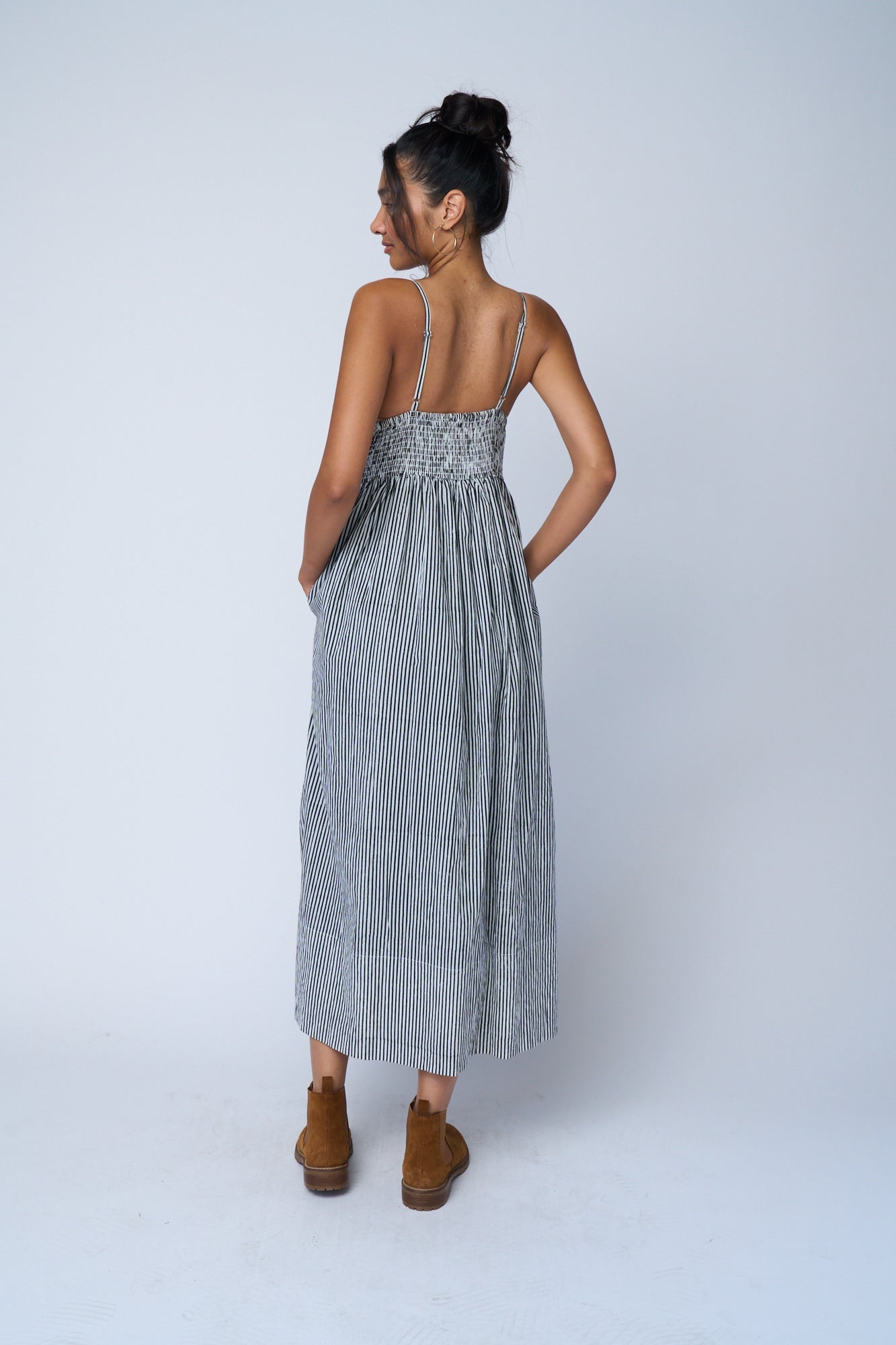 Vestido Hamptons - Ropa de hombre a rayas negras