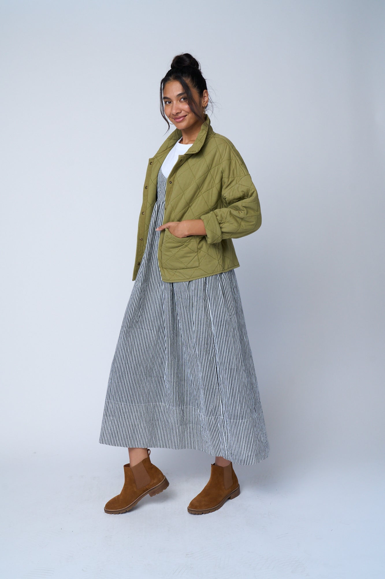 Vestido Hamptons - Ropa de hombre a rayas negras