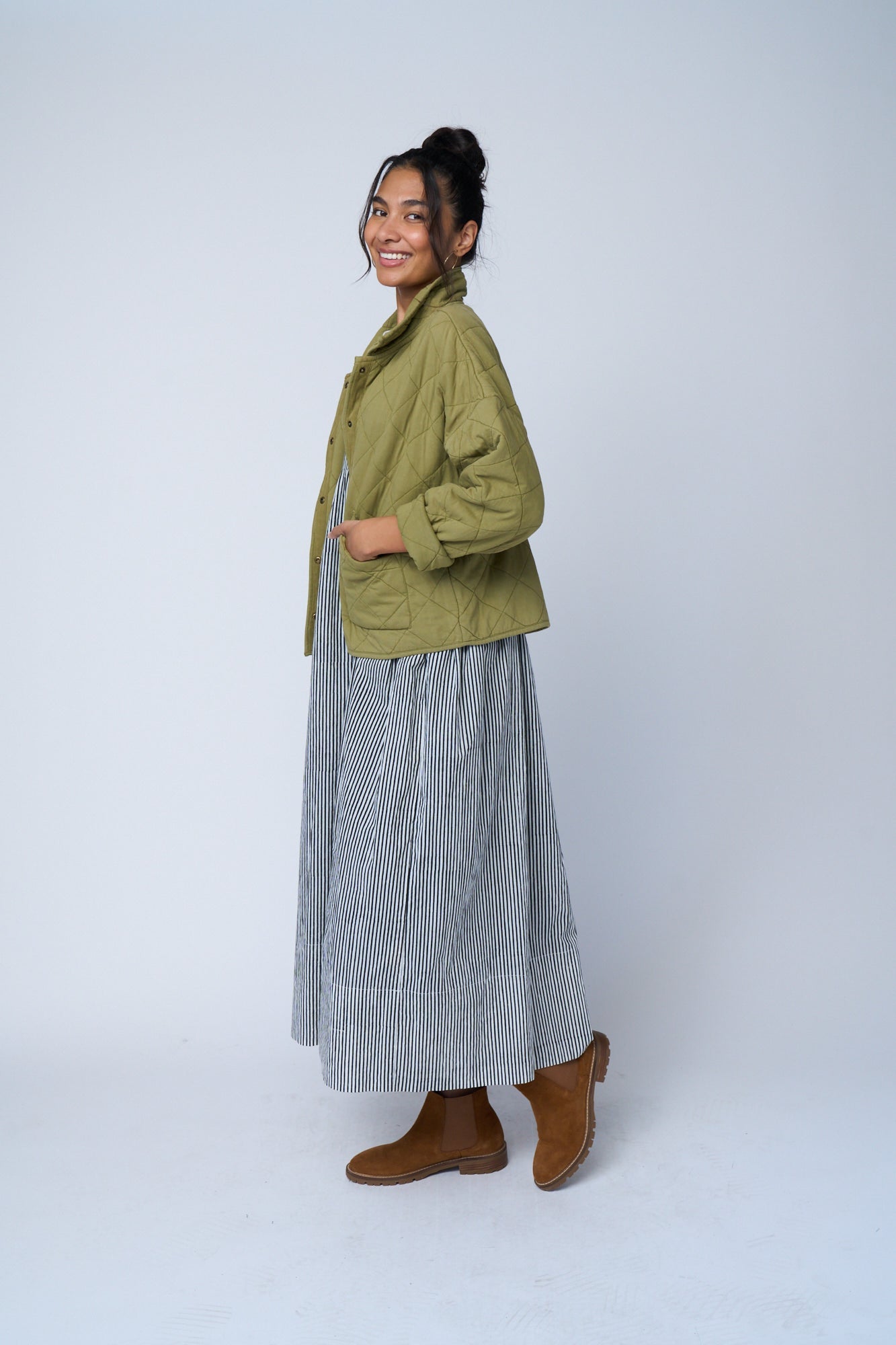 Vestido Hamptons - Ropa de hombre a rayas negras