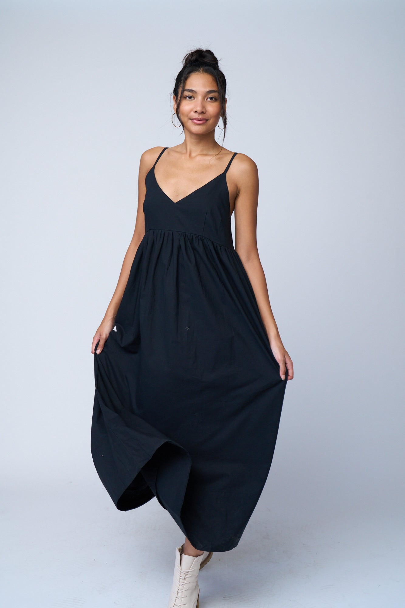 Vestido Hamptons - Negro