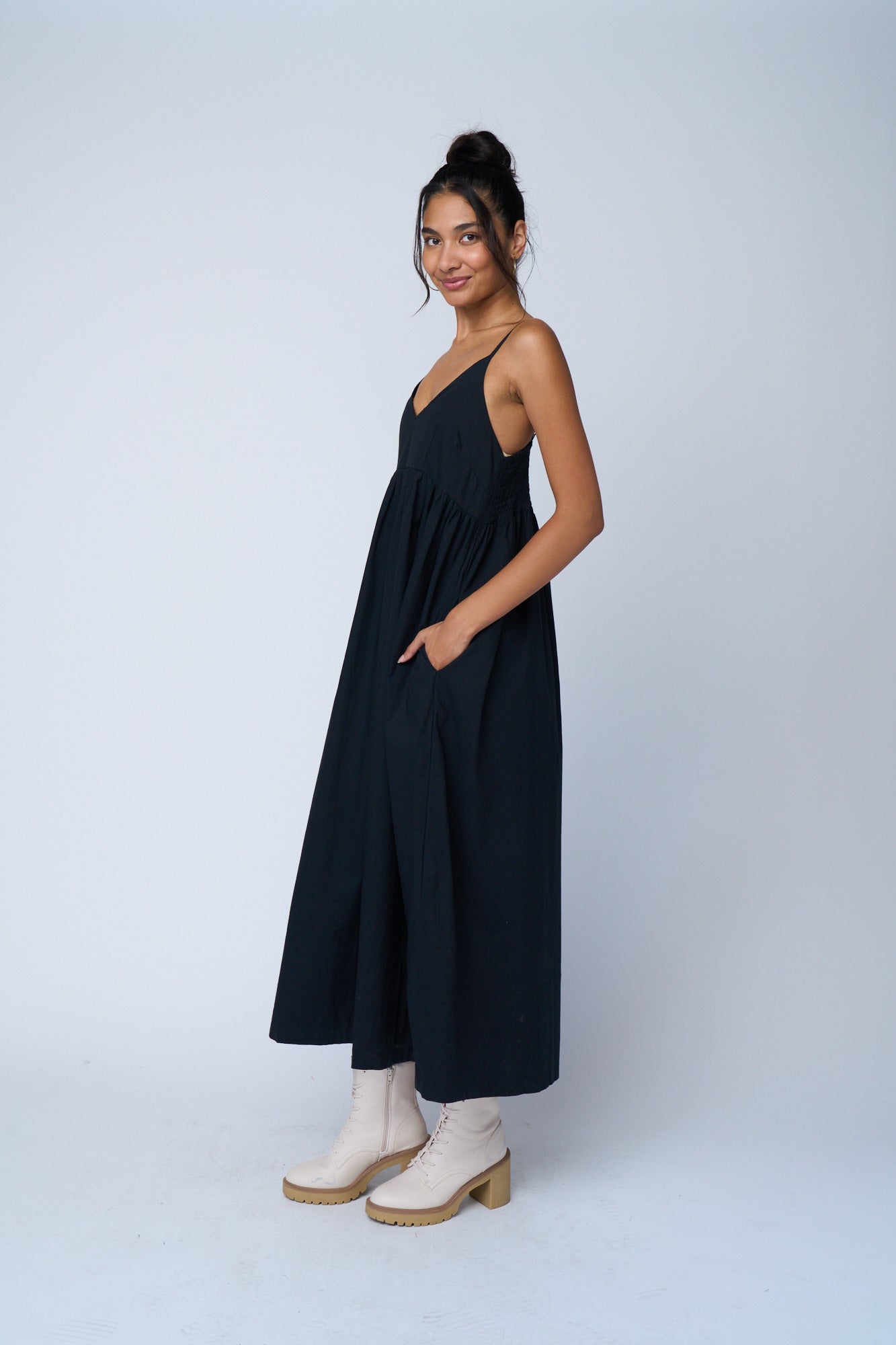 Vestido Hamptons - Negro