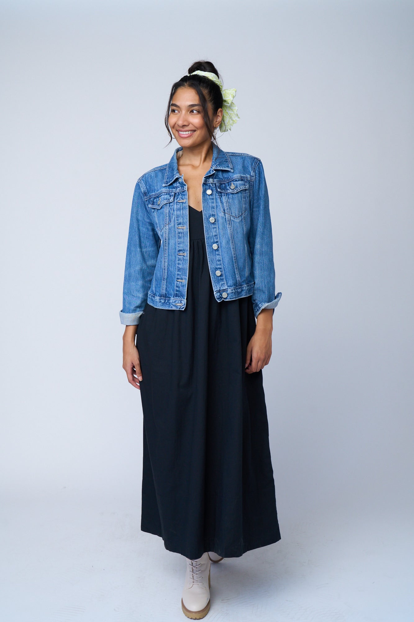 Vestido Hamptons - Negro