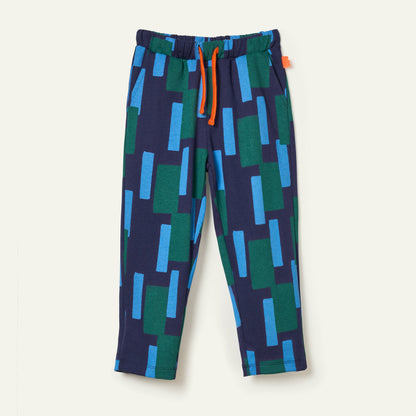 Blue Block Jogger