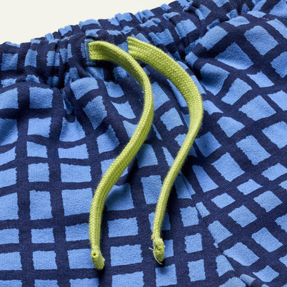 Blue Grid Jogger