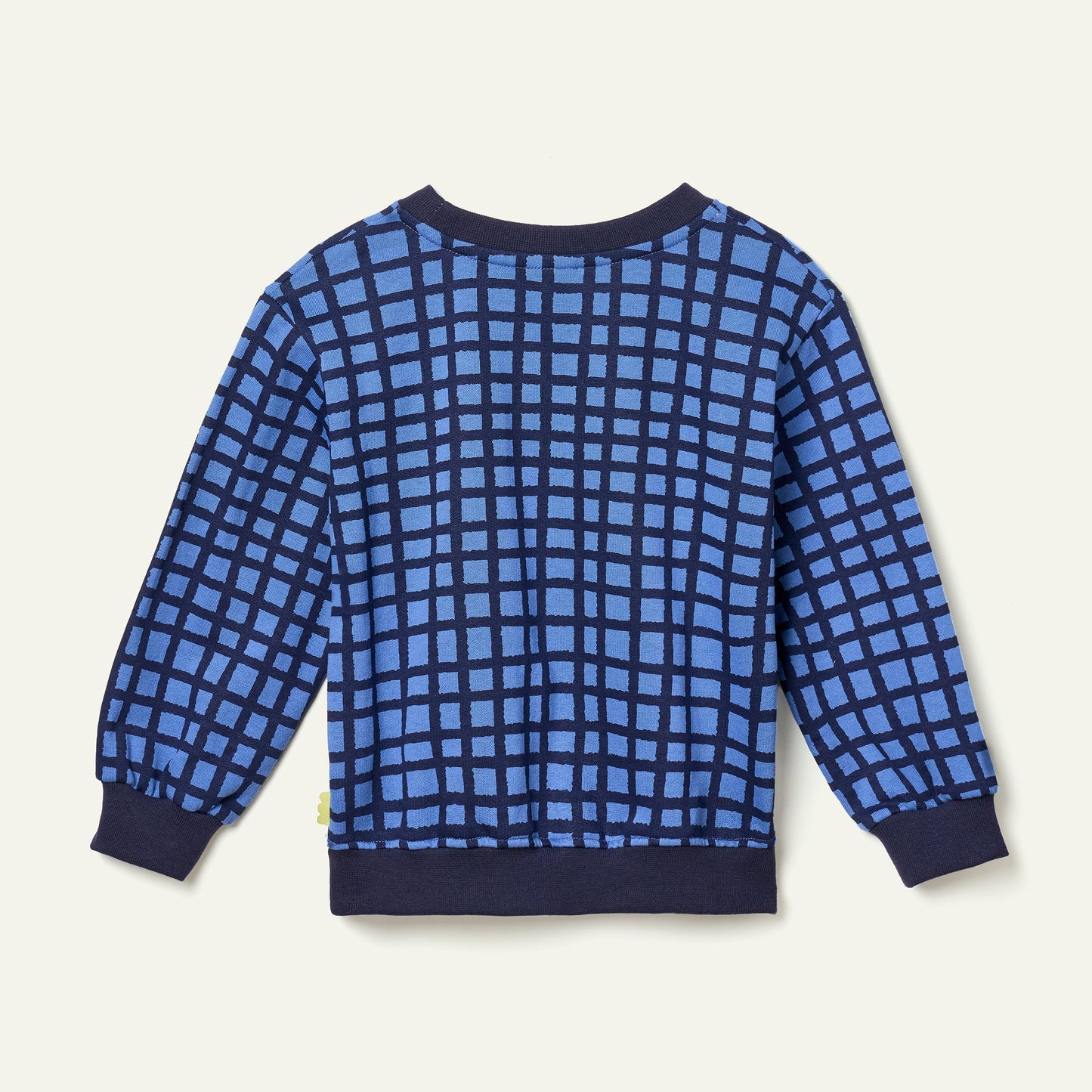 Blue Grid Sweatshirt
