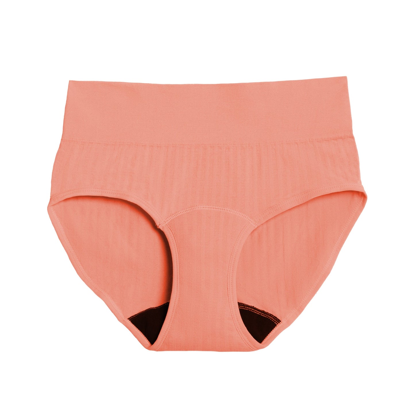 La braga de cintura alta para la regla, confeccionada con tejido SportyStretch™, para flujos abundantes.