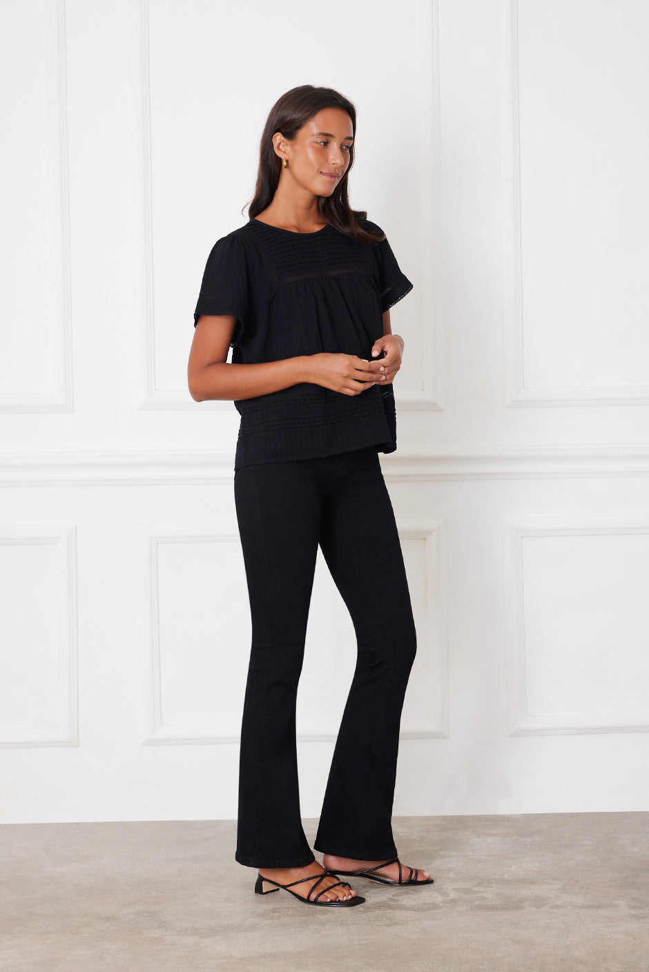 Camiseta Dawn en negro 