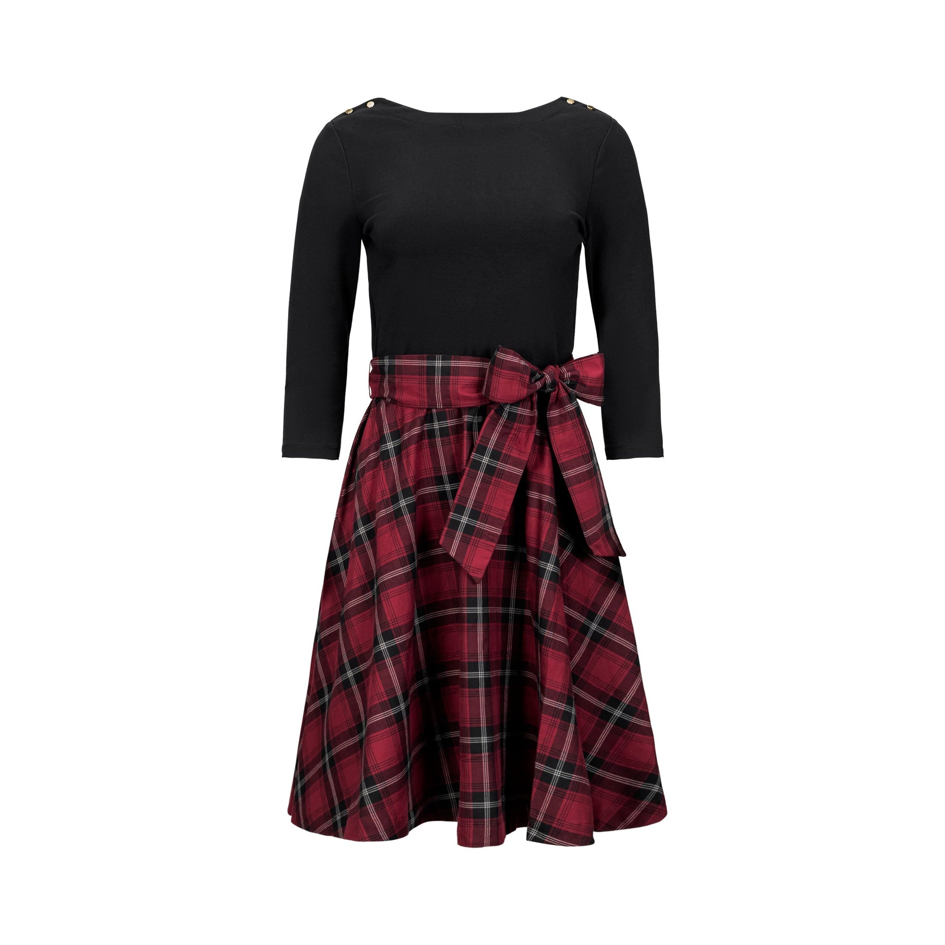 skater dress tartan Plaid Skater Dress