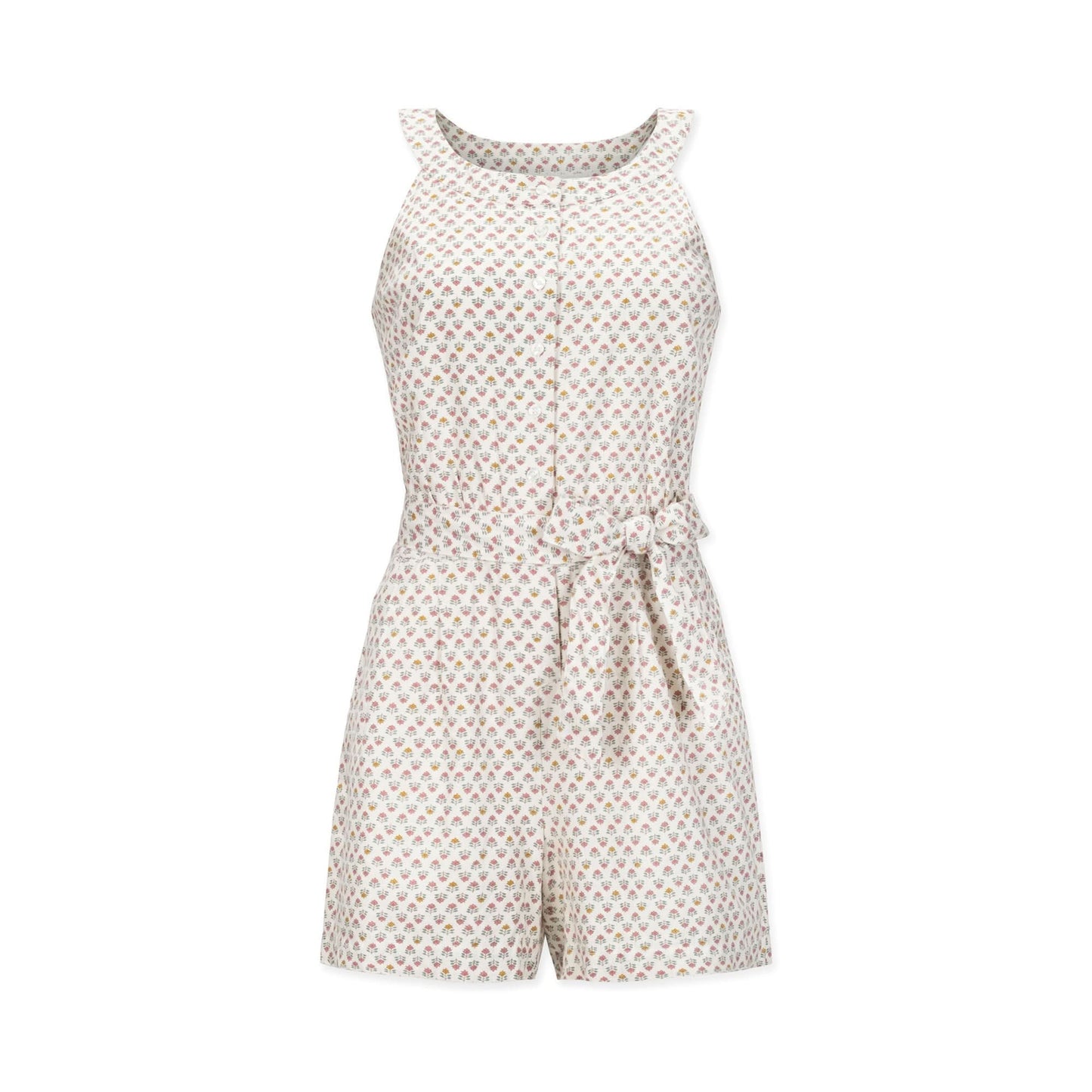 Romper halter con botones delanteros