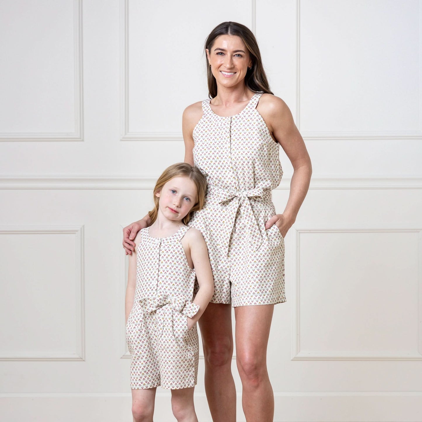 Romper halter con botones delanteros