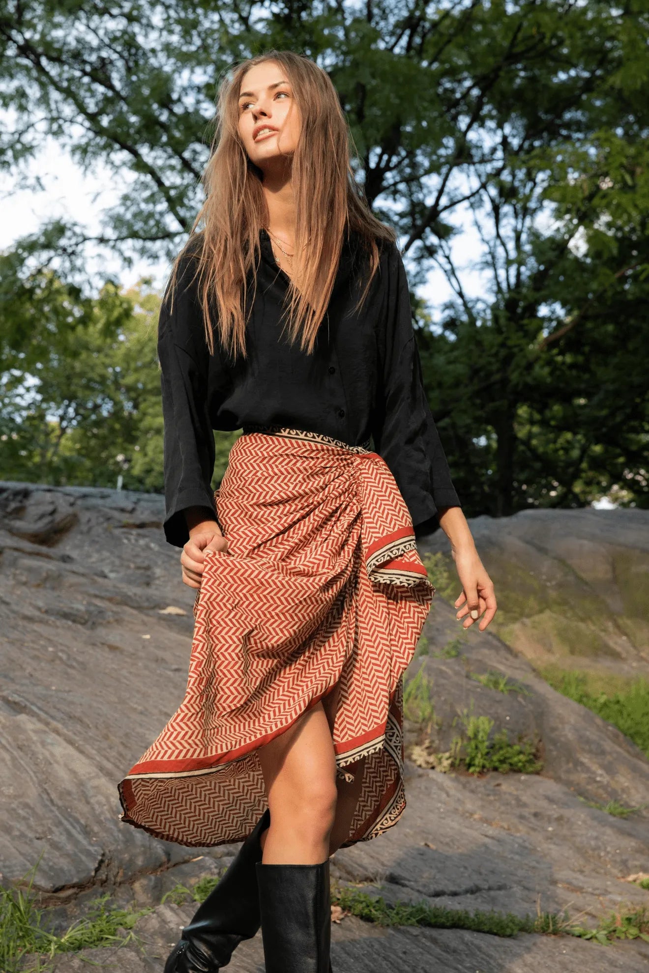 Ashi Pareo Skirt