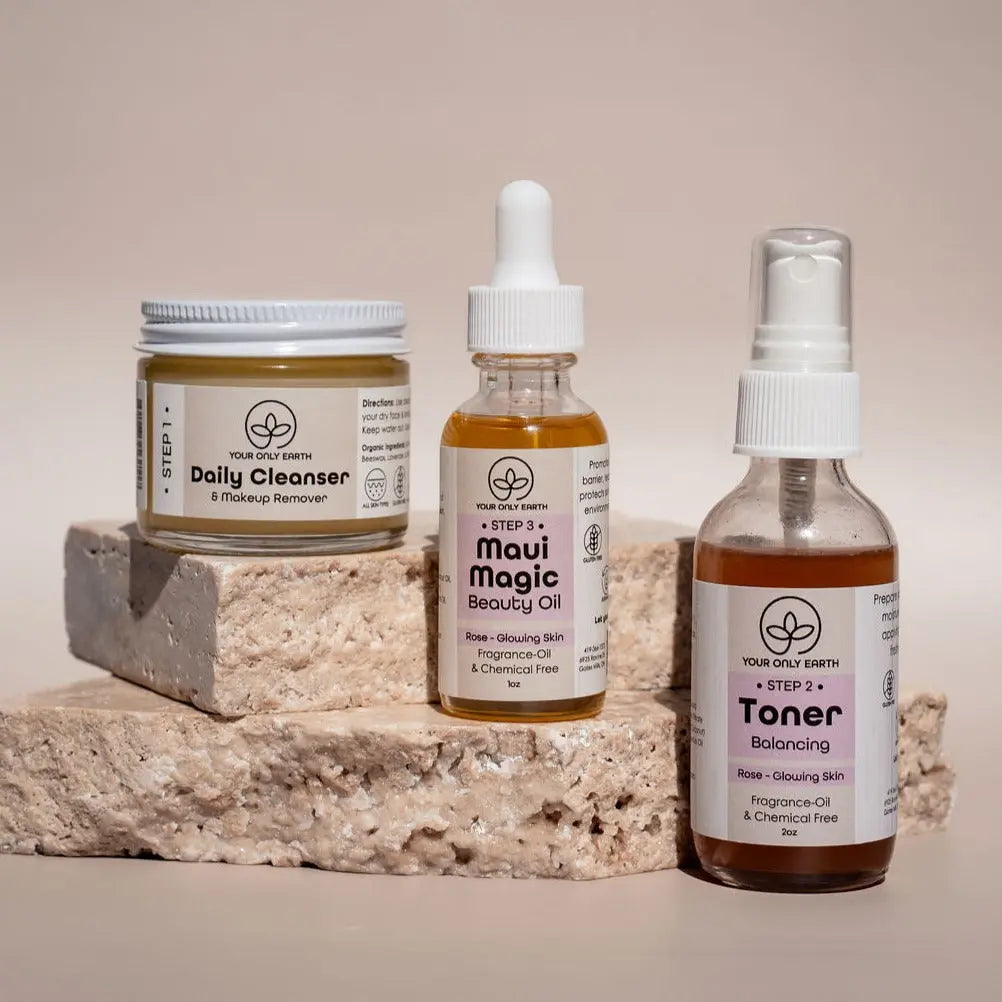 Set de cuidado de la piel Dewy