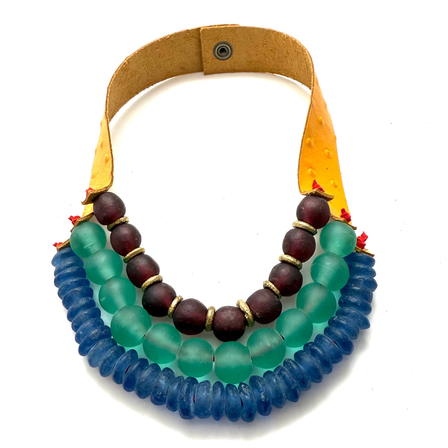 3 Strand Necklace - Yellowfin
