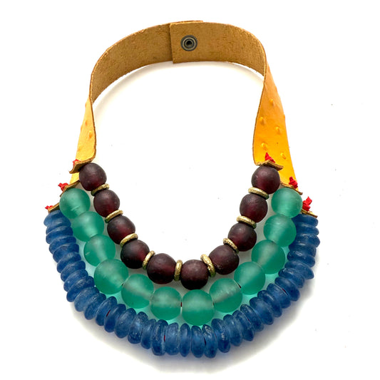 3 Strand Necklace - Yellowfin