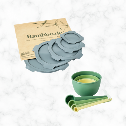 Baking Accessories - Measuring Duo and Lids Bundle