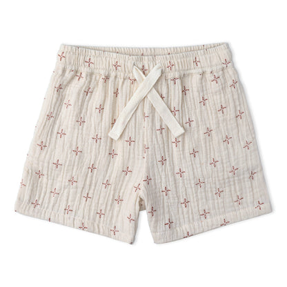 Conjunto de camisa y pantalón corto orgánico - Cruz
