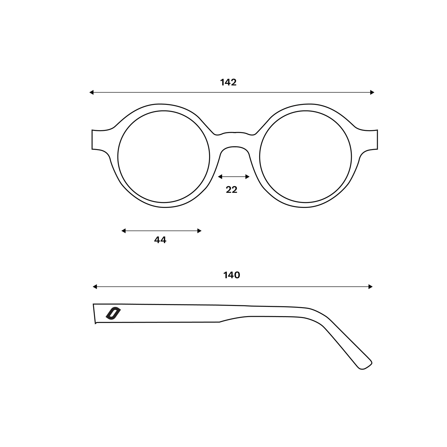 Flic - Gafas de sol unisex de madera