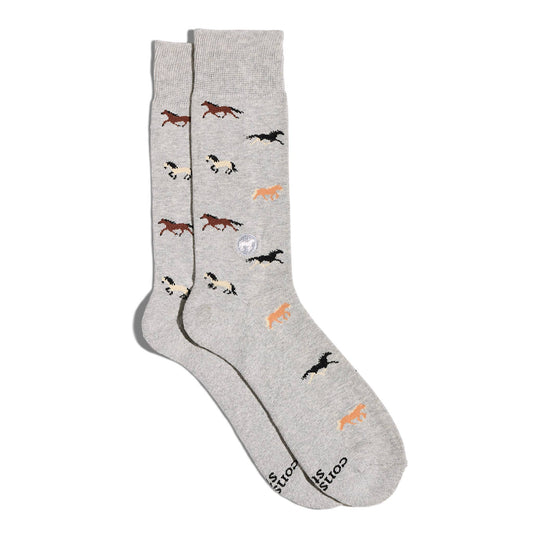 Calcetines que salvan caballos