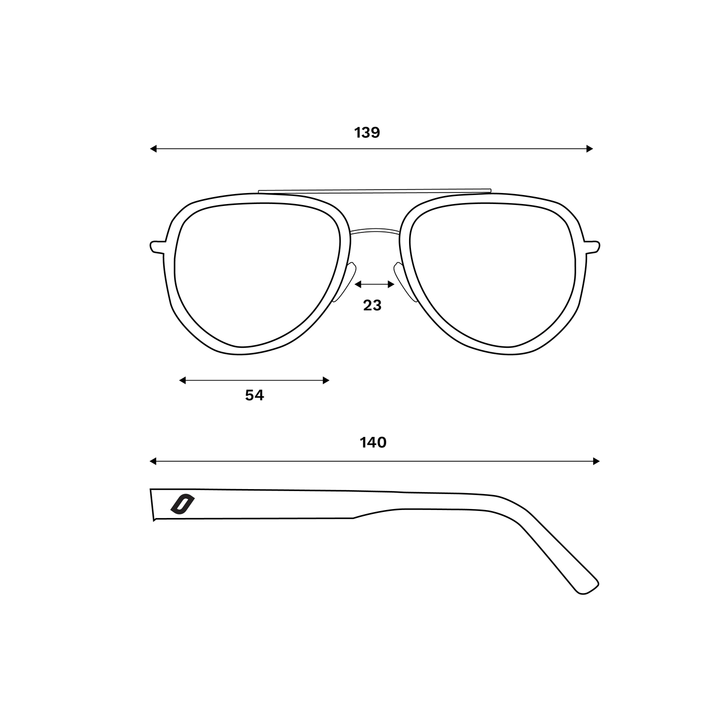 Julian - Gafas de sol de madera